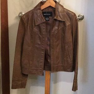 MODA INTERNATIONAL Leather jacket